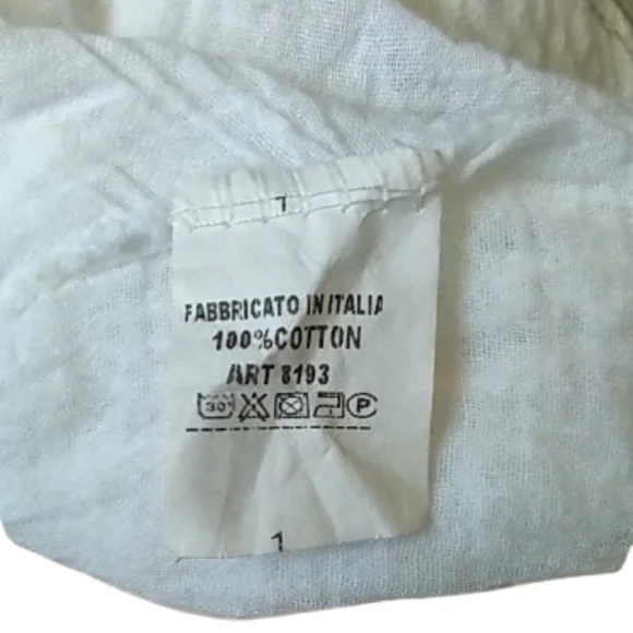 Made In Italy Lacy Layered Tunic Dress One Size - Picture 10 of 16